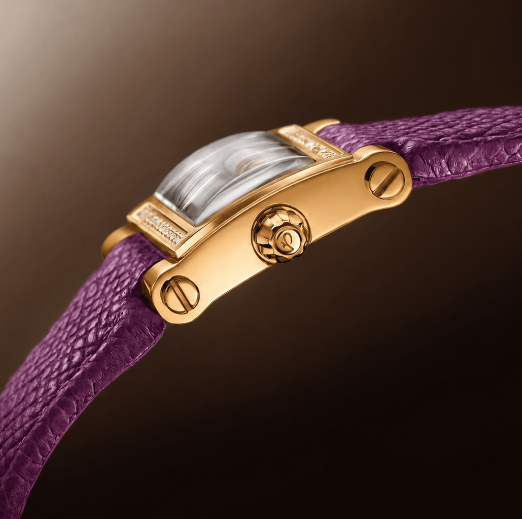 corleone mini watch side profil golden case
