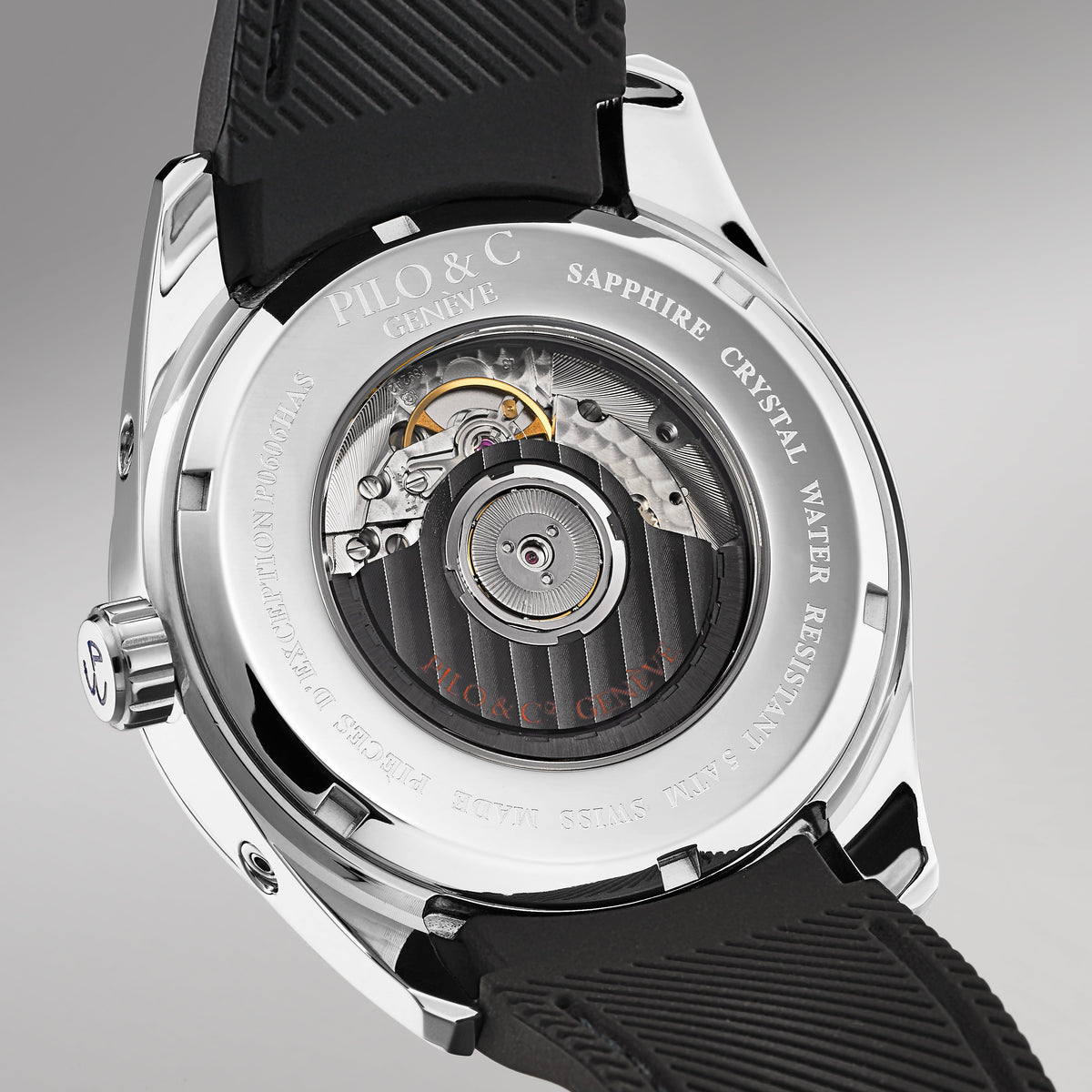 gmt automatic manufacture watch caseback