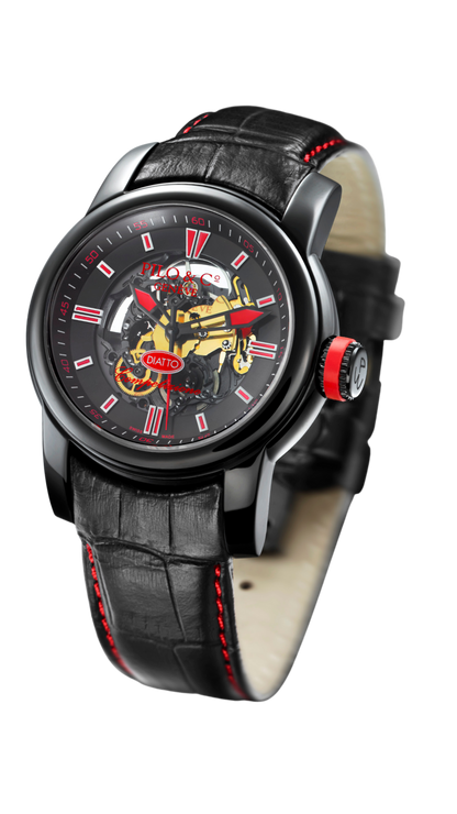Limited Edition Skeleton Automatic Watch – Tempo Diatto 